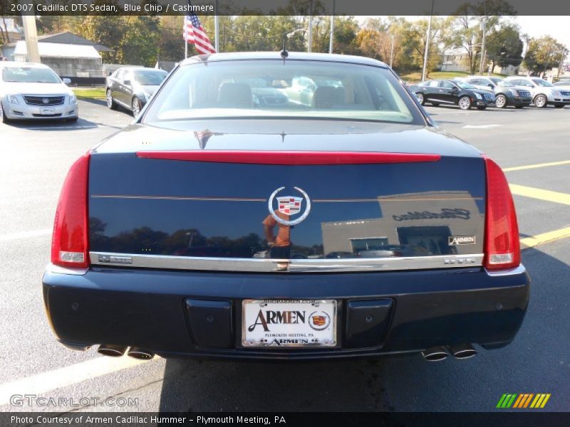 Blue Chip / Cashmere 2007 Cadillac DTS Sedan