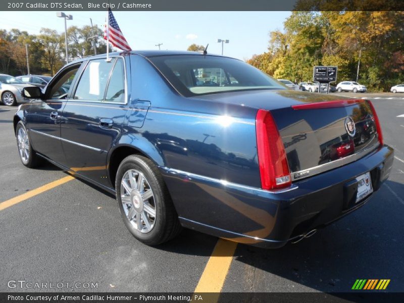 Blue Chip / Cashmere 2007 Cadillac DTS Sedan