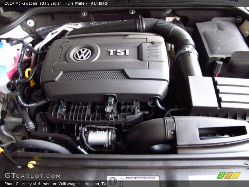 Pure White / Titan Black 2014 Volkswagen Jetta S Sedan
