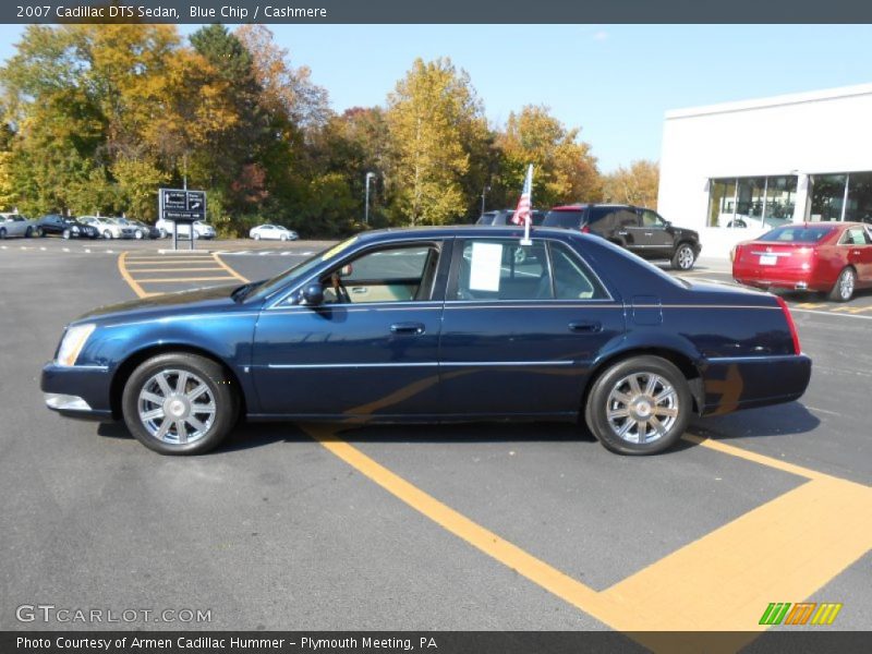Blue Chip / Cashmere 2007 Cadillac DTS Sedan