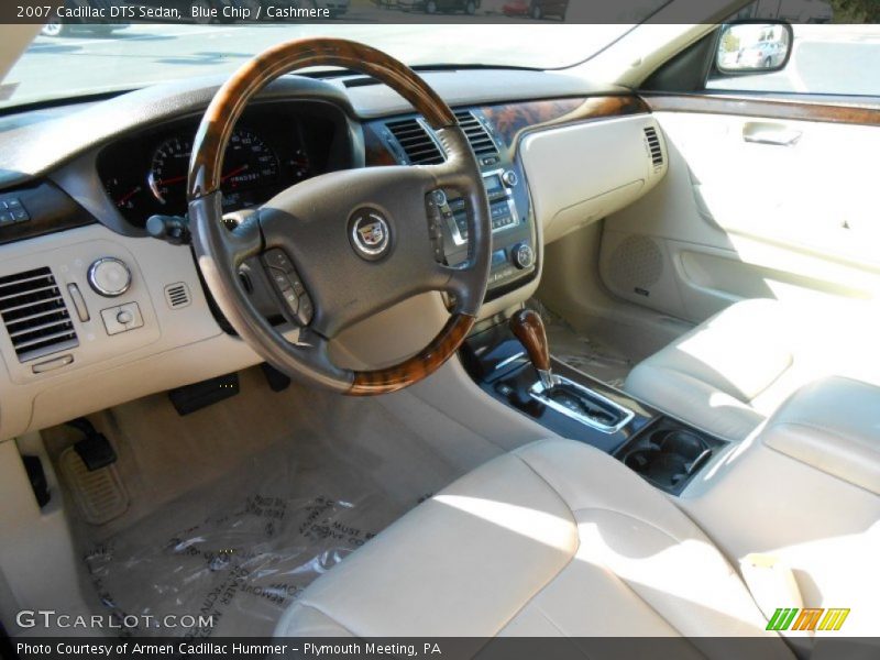 Blue Chip / Cashmere 2007 Cadillac DTS Sedan