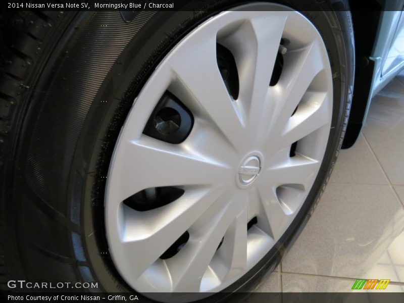 Morningsky Blue / Charcoal 2014 Nissan Versa Note SV