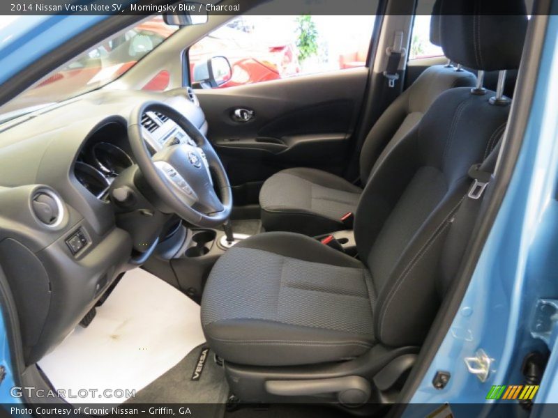 Morningsky Blue / Charcoal 2014 Nissan Versa Note SV