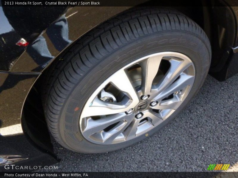 Crystal Black Pearl / Sport Black 2013 Honda Fit Sport