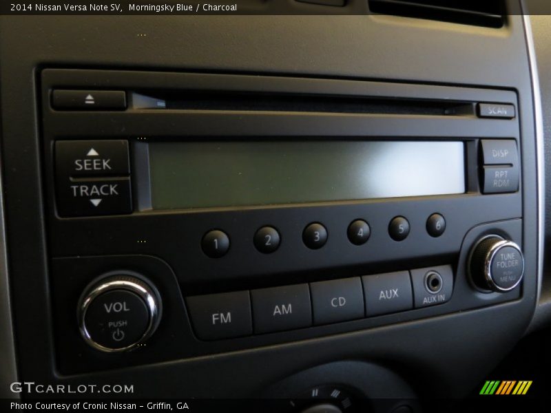 Morningsky Blue / Charcoal 2014 Nissan Versa Note SV