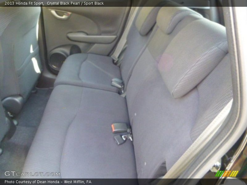 Crystal Black Pearl / Sport Black 2013 Honda Fit Sport