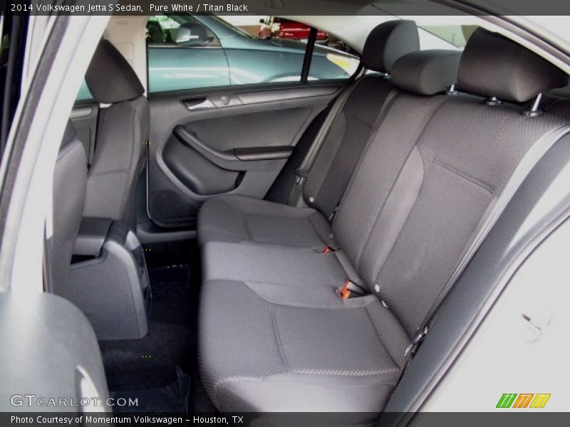 Pure White / Titan Black 2014 Volkswagen Jetta S Sedan