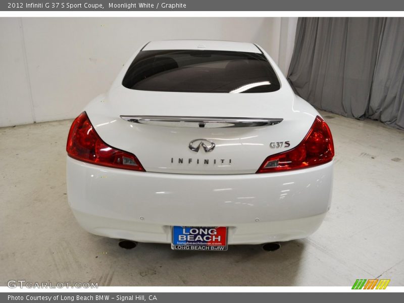 Moonlight White / Graphite 2012 Infiniti G 37 S Sport Coupe