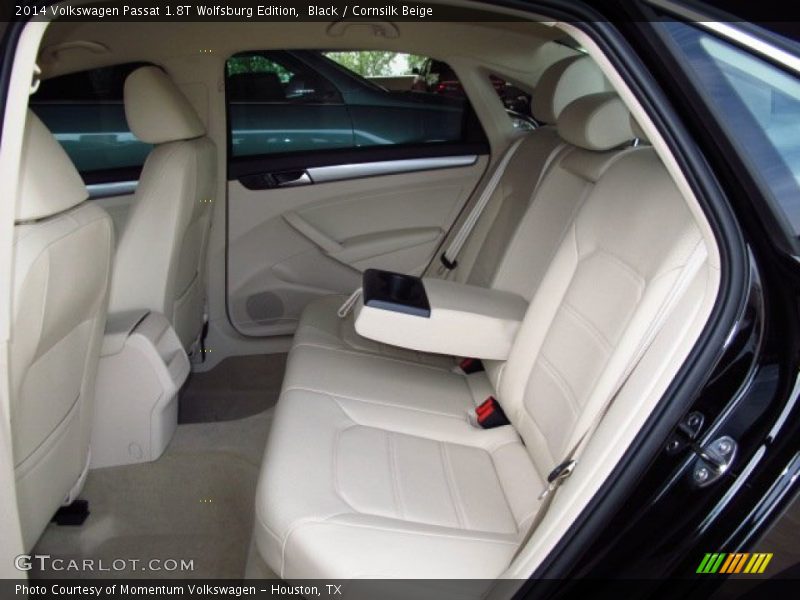 Black / Cornsilk Beige 2014 Volkswagen Passat 1.8T Wolfsburg Edition