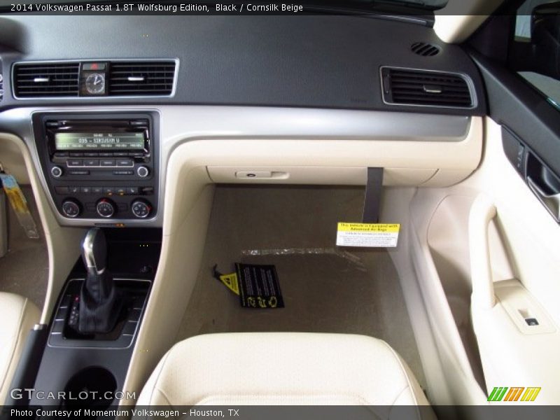 Black / Cornsilk Beige 2014 Volkswagen Passat 1.8T Wolfsburg Edition