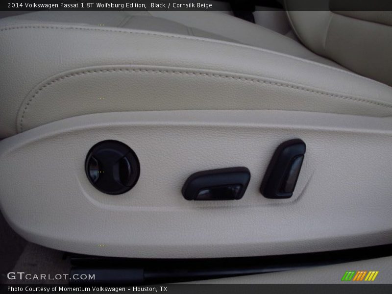 Black / Cornsilk Beige 2014 Volkswagen Passat 1.8T Wolfsburg Edition