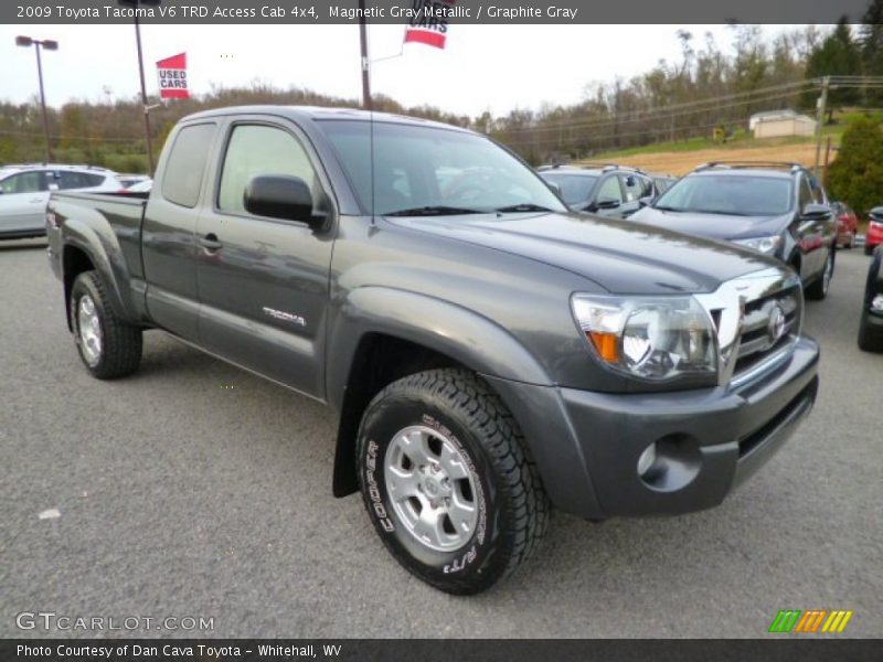 Magnetic Gray Metallic / Graphite Gray 2009 Toyota Tacoma V6 TRD Access Cab 4x4