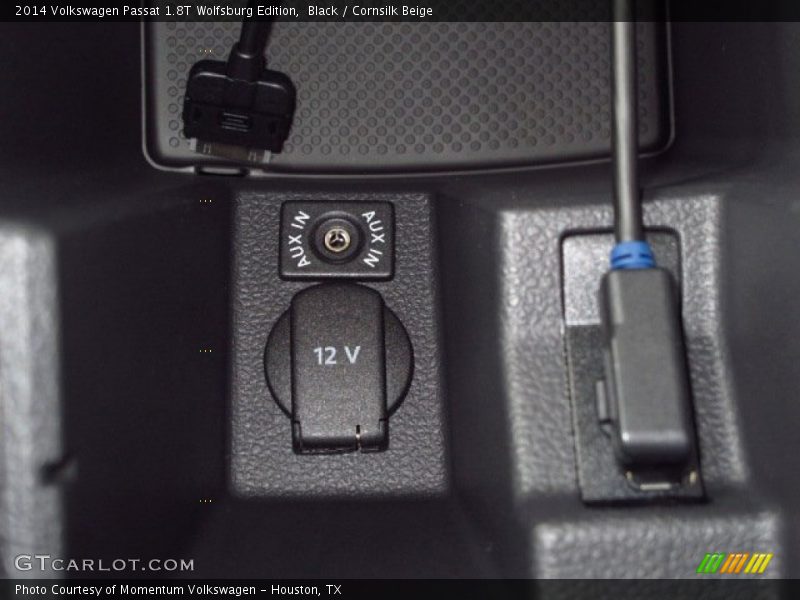 Black / Cornsilk Beige 2014 Volkswagen Passat 1.8T Wolfsburg Edition