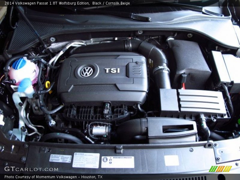  2014 Passat 1.8T Wolfsburg Edition Engine - 1.8 Liter FSI Turbocharged DOHC 16-Valve VVT 4 Cylinder