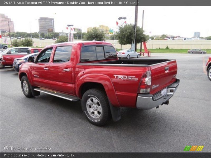 Barcelona Red Metallic / Graphite 2012 Toyota Tacoma V6 TRD Prerunner Double Cab