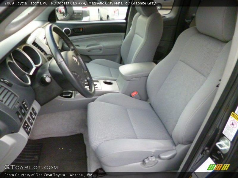 Magnetic Gray Metallic / Graphite Gray 2009 Toyota Tacoma V6 TRD Access Cab 4x4