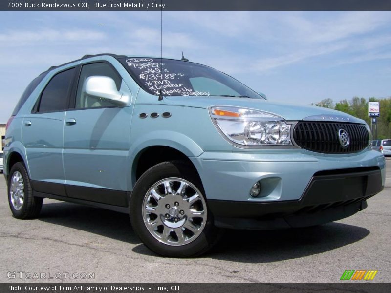 Blue Frost Metallic / Gray 2006 Buick Rendezvous CXL