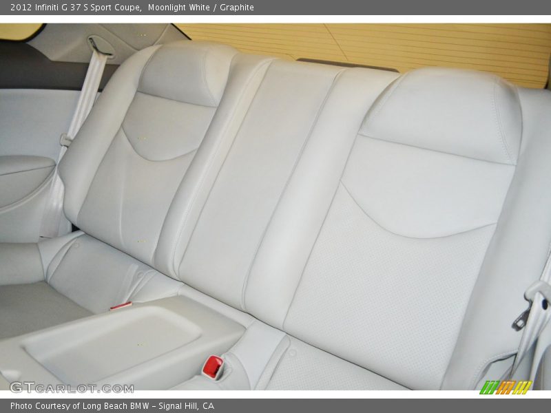 Moonlight White / Graphite 2012 Infiniti G 37 S Sport Coupe