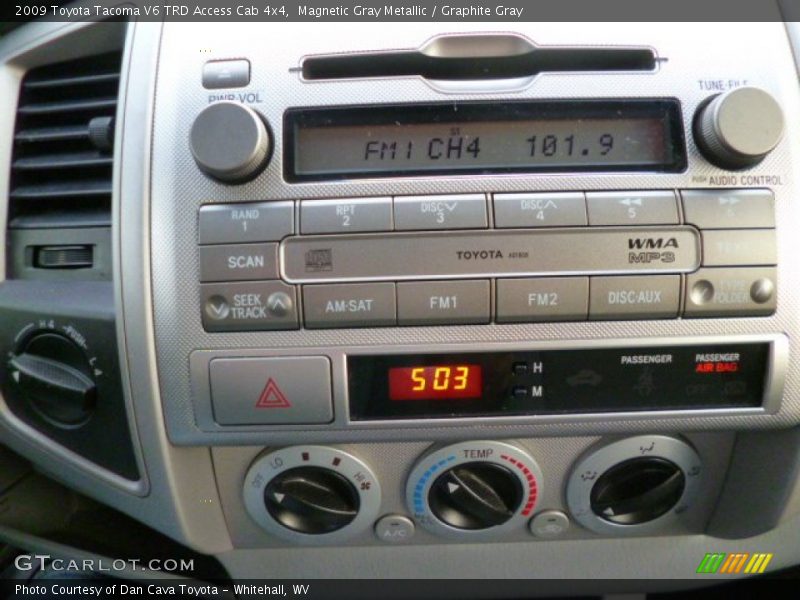 Magnetic Gray Metallic / Graphite Gray 2009 Toyota Tacoma V6 TRD Access Cab 4x4