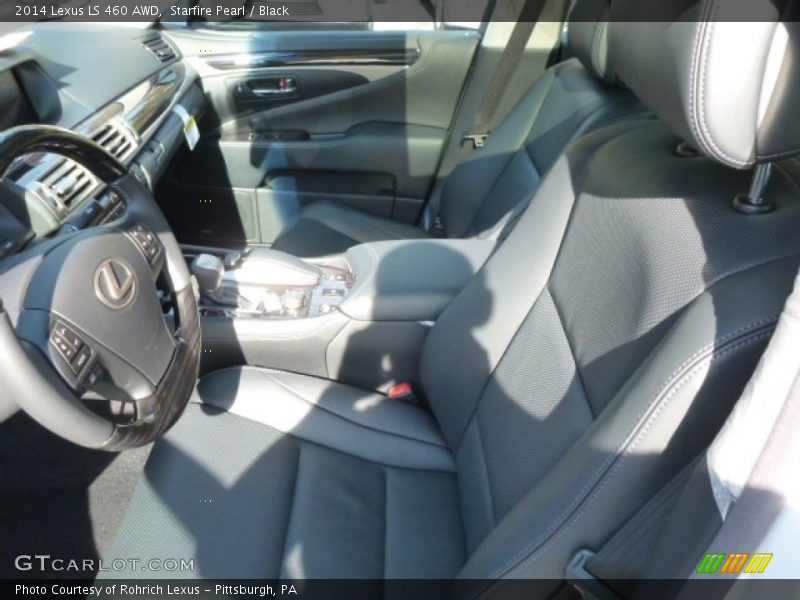Front Seat of 2014 LS 460 AWD