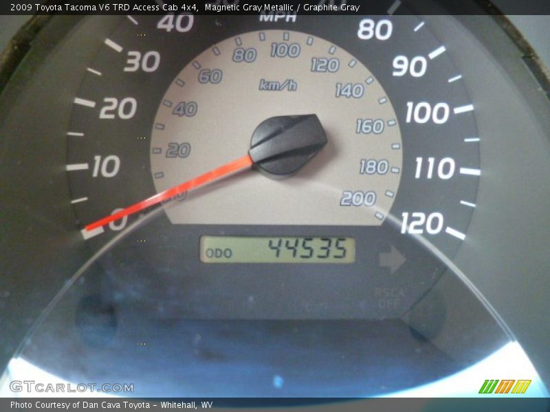 Magnetic Gray Metallic / Graphite Gray 2009 Toyota Tacoma V6 TRD Access Cab 4x4