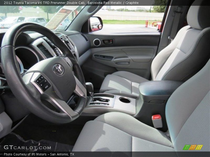 Barcelona Red Metallic / Graphite 2012 Toyota Tacoma V6 TRD Prerunner Double Cab