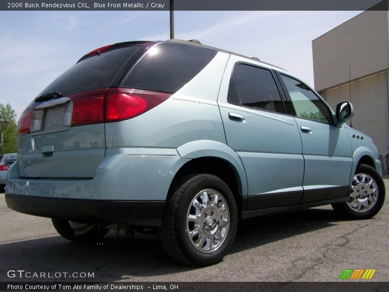 Blue Frost Metallic / Gray 2006 Buick Rendezvous CXL