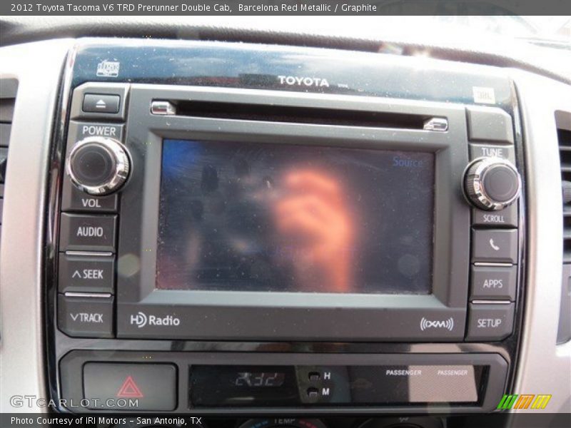 Barcelona Red Metallic / Graphite 2012 Toyota Tacoma V6 TRD Prerunner Double Cab