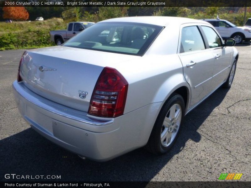 Bright Silver Metallic / Dark Slate Gray/Light Graystone 2006 Chrysler 300 C HEMI AWD