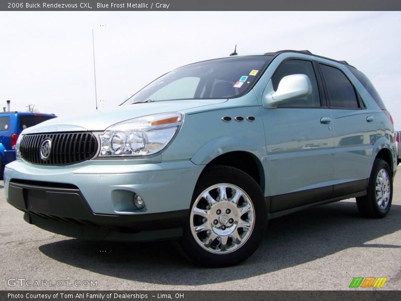 Blue Frost Metallic / Gray 2006 Buick Rendezvous CXL