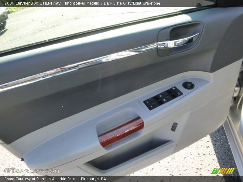 Bright Silver Metallic / Dark Slate Gray/Light Graystone 2006 Chrysler 300 C HEMI AWD