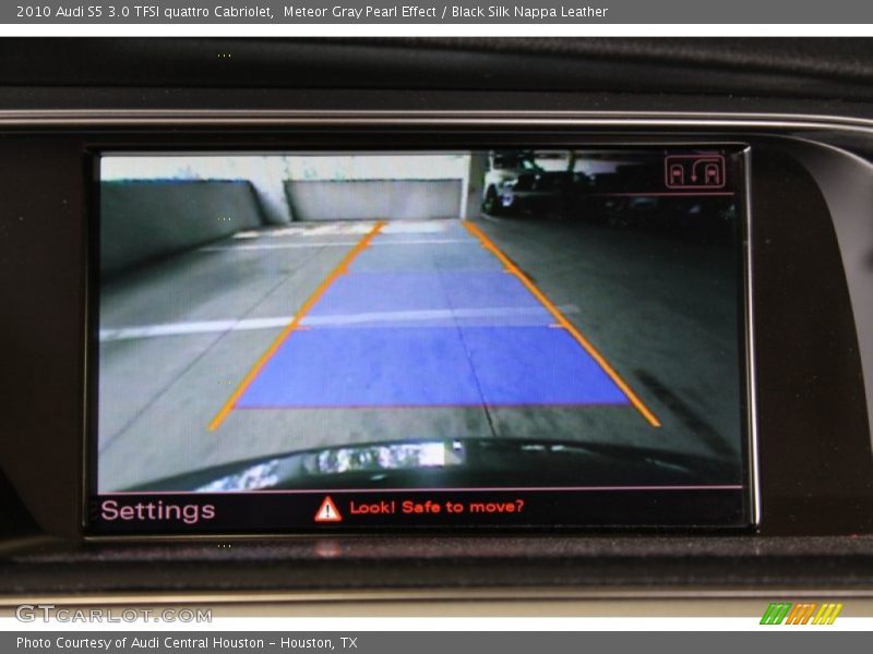 Meteor Gray Pearl Effect / Black Silk Nappa Leather 2010 Audi S5 3.0 TFSI quattro Cabriolet