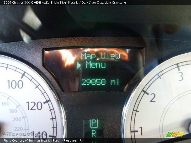 Bright Silver Metallic / Dark Slate Gray/Light Graystone 2006 Chrysler 300 C HEMI AWD
