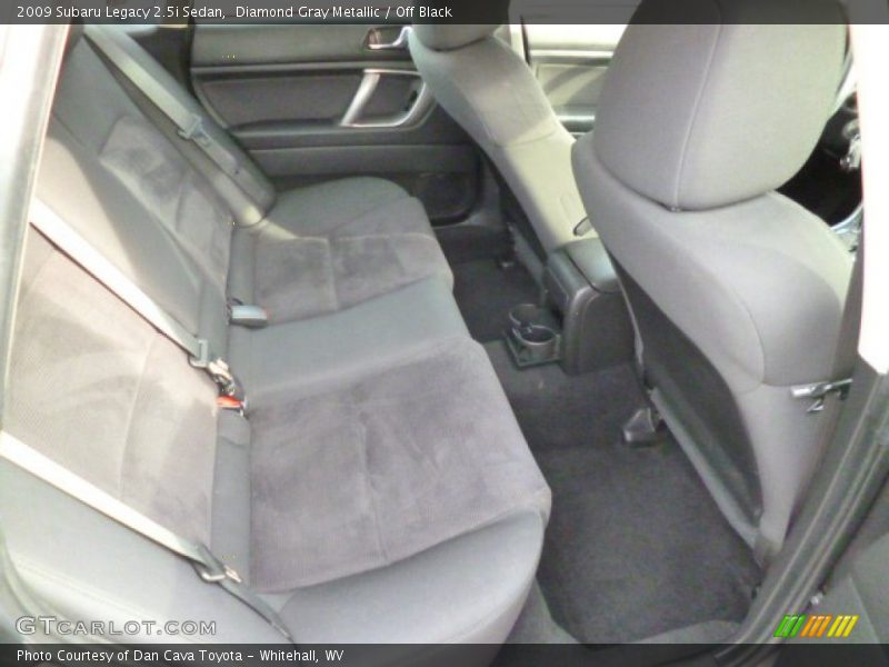 Diamond Gray Metallic / Off Black 2009 Subaru Legacy 2.5i Sedan