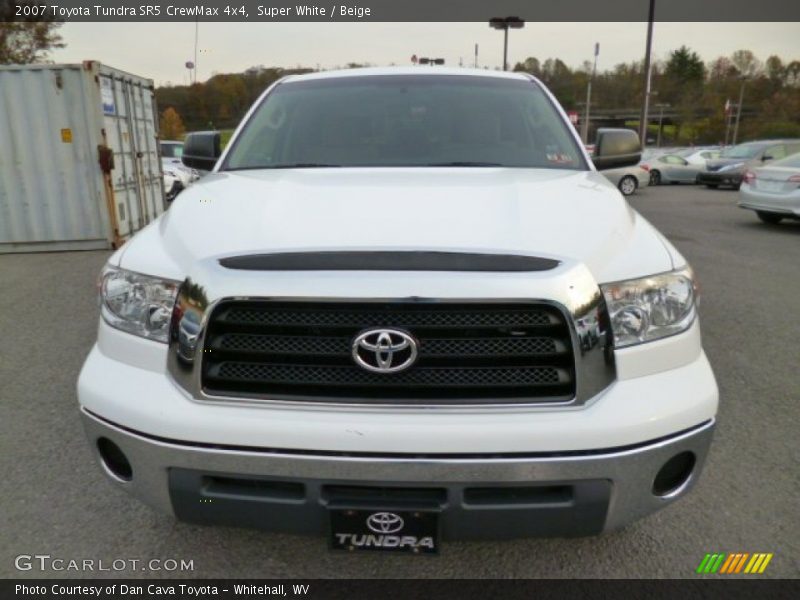 Super White / Beige 2007 Toyota Tundra SR5 CrewMax 4x4