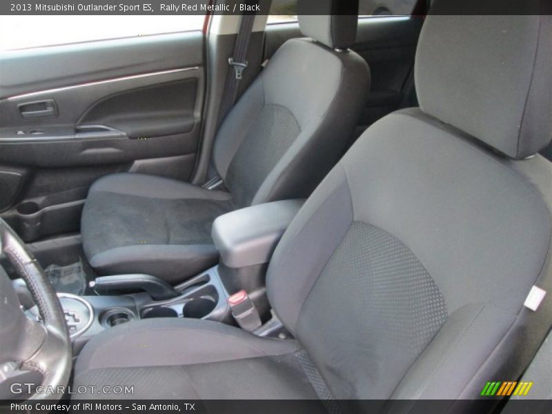 Rally Red Metallic / Black 2013 Mitsubishi Outlander Sport ES