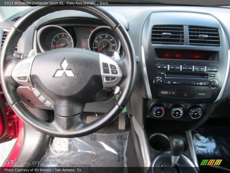 Dashboard of 2013 Outlander Sport ES