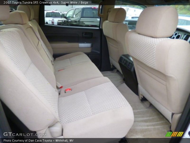 Super White / Beige 2007 Toyota Tundra SR5 CrewMax 4x4