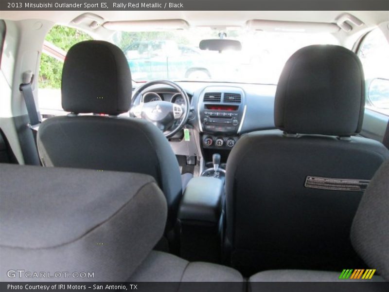 Rally Red Metallic / Black 2013 Mitsubishi Outlander Sport ES