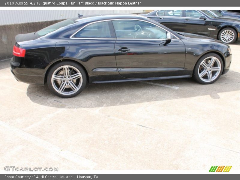 Brilliant Black / Black Silk Nappa Leather 2010 Audi S5 4.2 FSI quattro Coupe