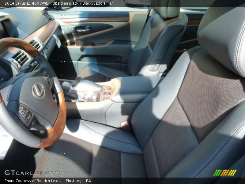 Front Seat of 2014 LS 460 AWD
