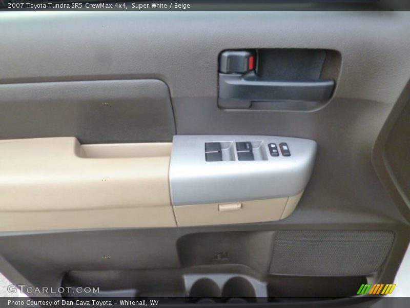 Super White / Beige 2007 Toyota Tundra SR5 CrewMax 4x4