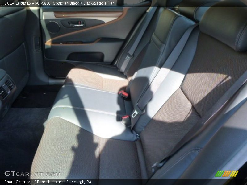 Rear Seat of 2014 LS 460 AWD