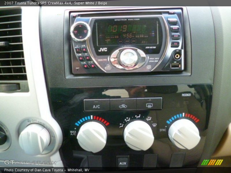 Super White / Beige 2007 Toyota Tundra SR5 CrewMax 4x4