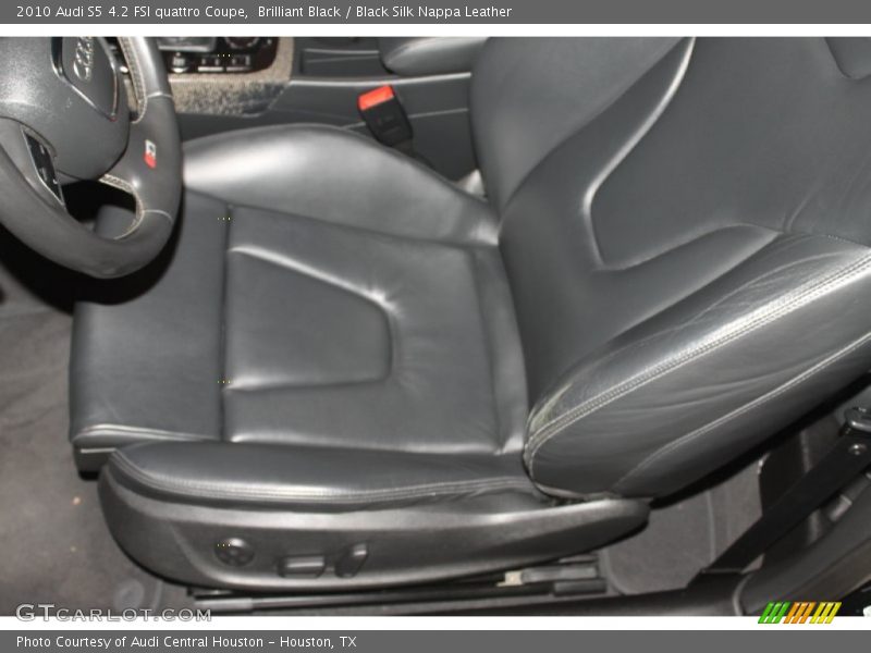 Brilliant Black / Black Silk Nappa Leather 2010 Audi S5 4.2 FSI quattro Coupe