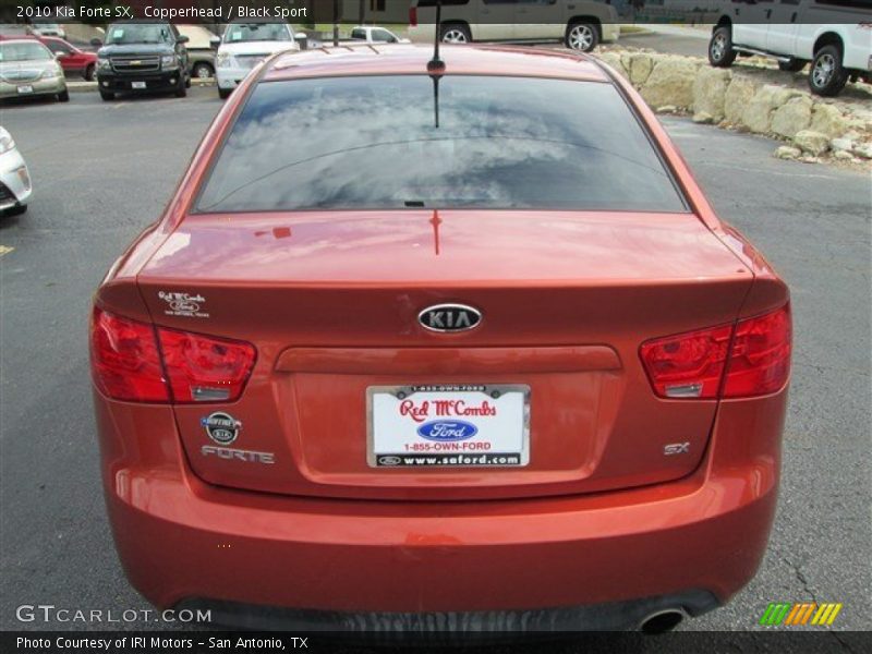 Copperhead / Black Sport 2010 Kia Forte SX