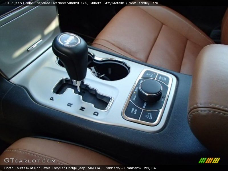 Mineral Gray Metallic / New Saddle/Black 2012 Jeep Grand Cherokee Overland Summit 4x4
