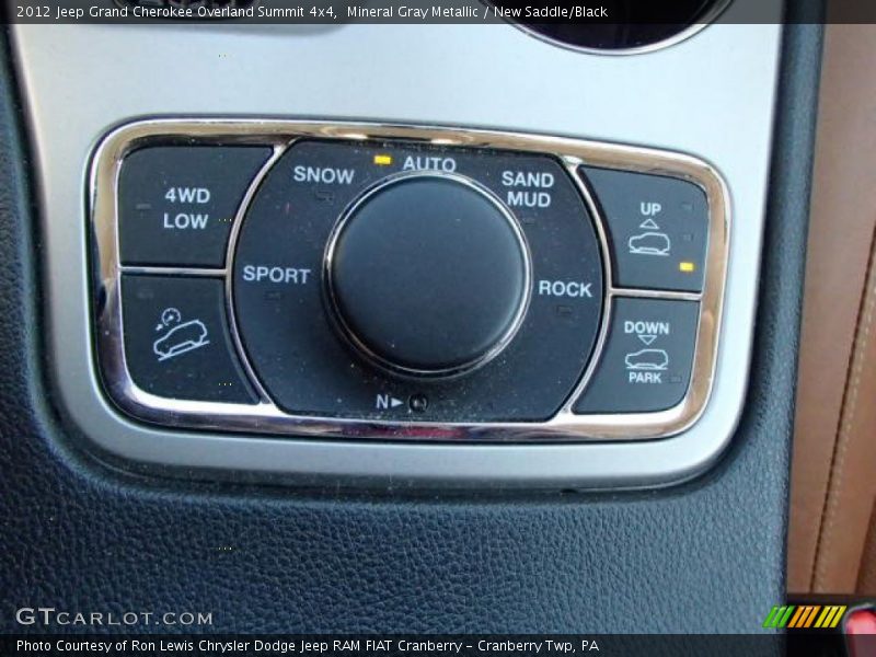 Mineral Gray Metallic / New Saddle/Black 2012 Jeep Grand Cherokee Overland Summit 4x4