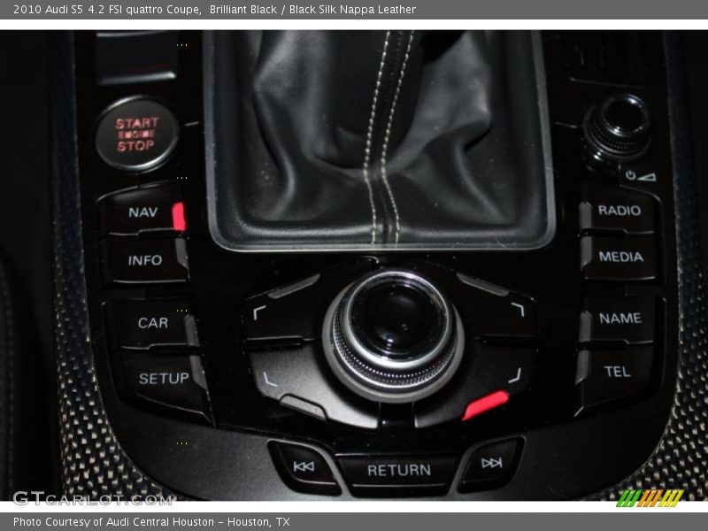 Brilliant Black / Black Silk Nappa Leather 2010 Audi S5 4.2 FSI quattro Coupe