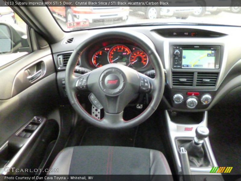 Dashboard of 2013 Impreza WRX STi 5 Door
